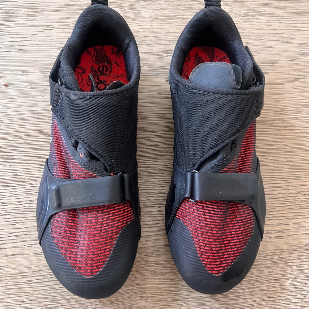 Nike SuperRep Cycle Black Hyper Crimson (Women's)  Shoes